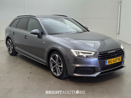 Audi A4 Avant MHEV Sport S-Line black edition 2.0 TFSI 190pk 2018 (Origineel-NL), RG-637-R