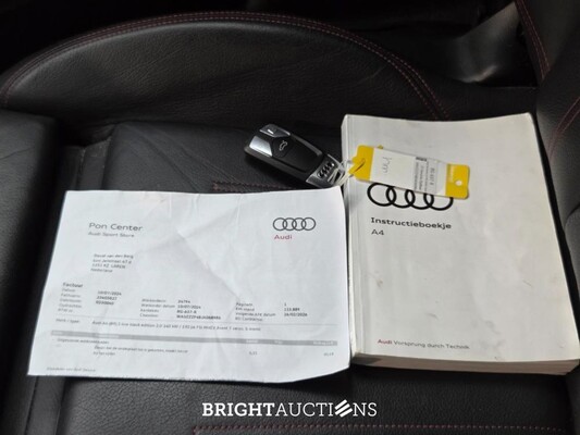 Audi A4 Avant MHEV Sport S-Line black edition 2.0 TFSI 190pk 2018 (Origineel-NL), RG-637-R
