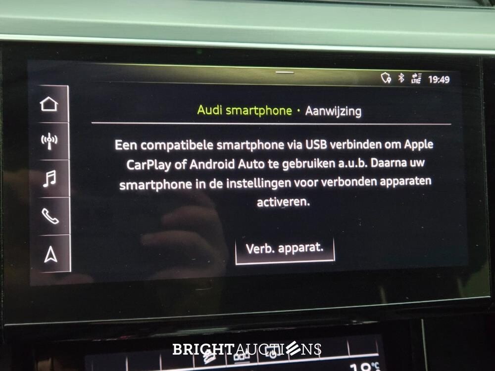 Audi e-tron 50 e-tron Launch edition Black Quattro 71 kWh 313pk 2019 (Origineel-NL), G-641-XR