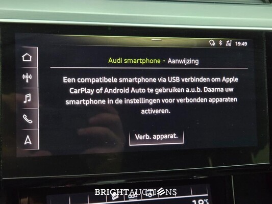 Audi e-tron 50 e-tron Launch edition Black Quattro 71 kWh 313pk 2019 (Origineel-NL), G-641-XR