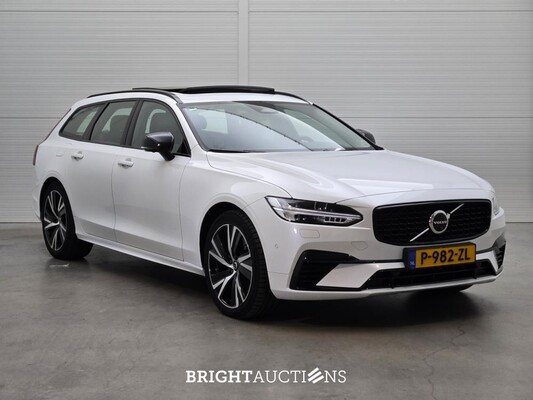 Volvo V90 T6 Plug-in Hybrid Ultimate Bright 2.0 AWD 398pk 2022 (Origineel-NL), P-982-ZL