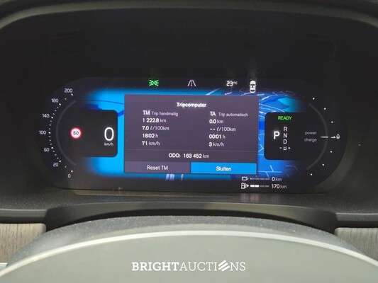 Volvo V90 T6 Plug-in Hybrid Ultimate Bright 2.0 AWD 398pk 2022 (Origineel-NL), P-982-ZL