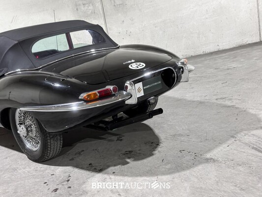 Jaguar E-Type Roadster 3.8 XK zes-in-lijn Series 1 1963