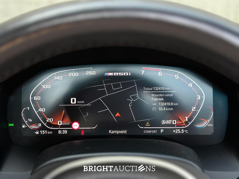 BMW M850i xDrive High Executive 4.4 V8 8-serie 530pk 2019 cabriolet (Origineel-NL+1e eigenaar), Z-815-JF