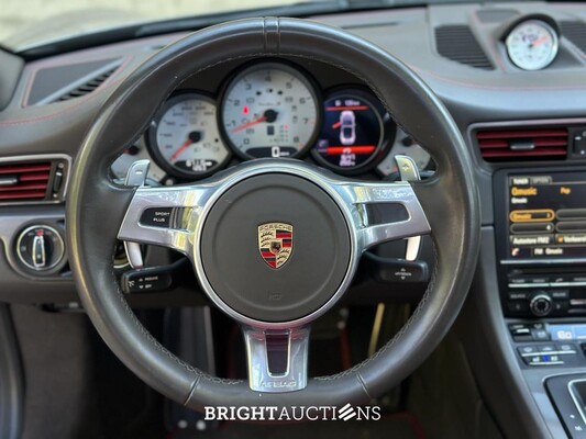 Porsche 911 Turbo S Cabriolet 991 3.8 6-cilinder Cabrio 560pk 2014 (Origineel-NL), NL-kenteken