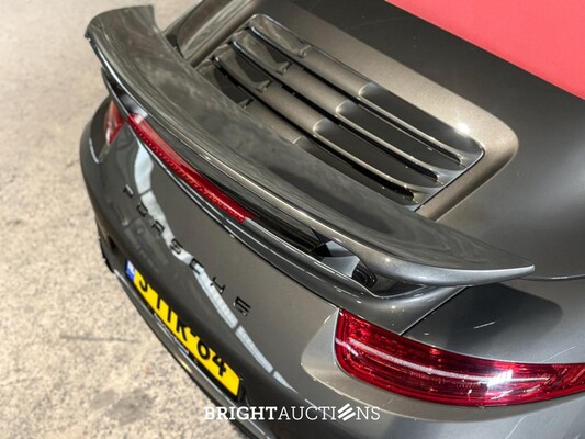 Porsche 911 Turbo S Cabriolet 991 3.8 6-cilinder Cabrio 560pk 2014 (Origineel-NL), NL-kenteken