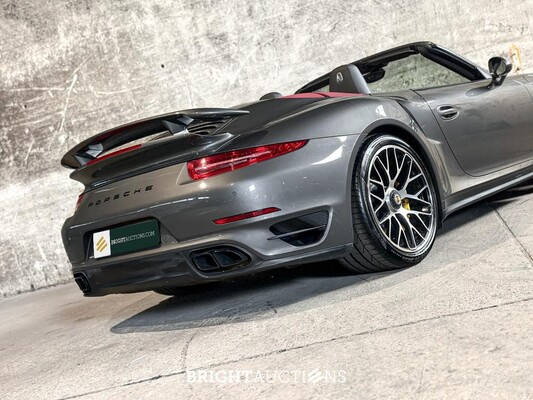 Porsche 911 Turbo S Cabriolet 991 3.8 6-cilinder Cabrio 560pk 2014 (Origineel-NL), NL-kenteken