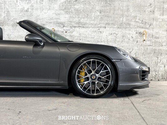 Porsche 911 Turbo S Cabriolet 991 3.8 6-cilinder Cabrio 560pk 2014 (Origineel-NL), NL-kenteken