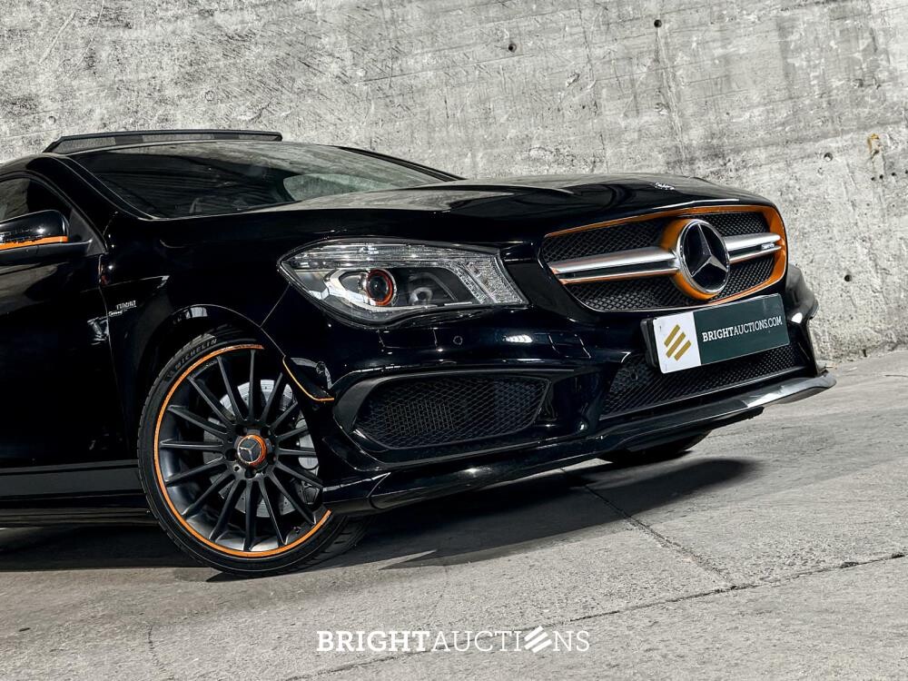 Mercedes-Benz CLA45 4Matic OrangeArt Edition CLA-klasse 360pk 2015, NL-Kenteken