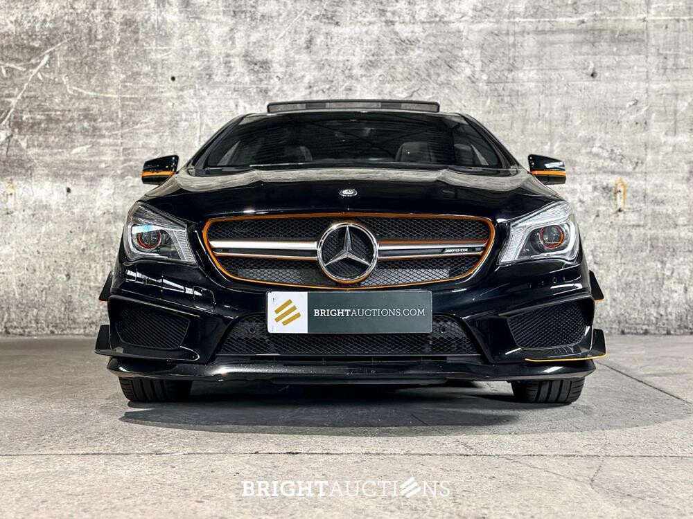 Mercedes-Benz CLA45 4Matic OrangeArt Edition CLA-klasse 360pk 2015, NL-Kenteken