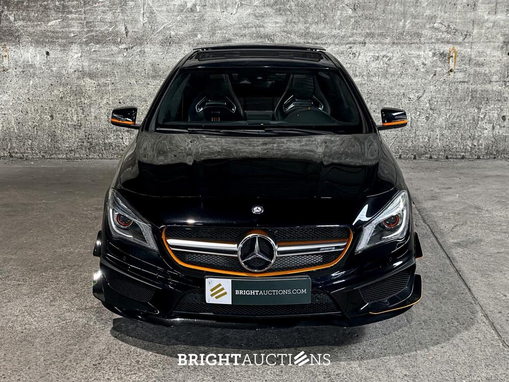 Mercedes-Benz CLA45 4Matic OrangeArt Edition CLA-klasse 360pk 2015, NL-Kenteken