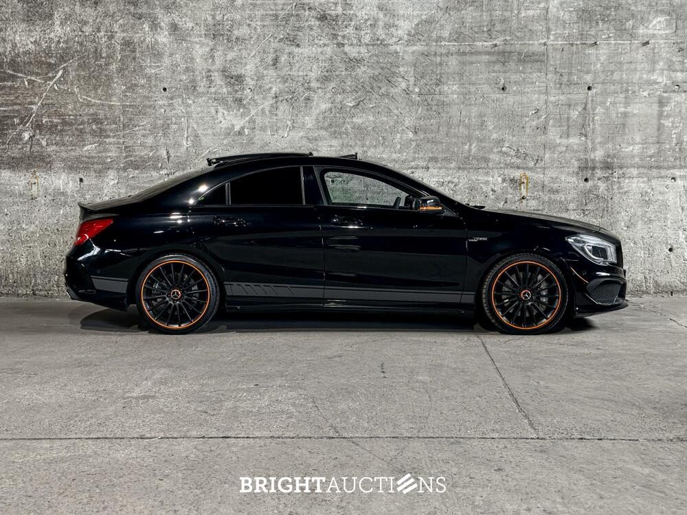 Mercedes-Benz CLA45 4Matic OrangeArt Edition CLA-klasse 360pk 2015, NL-Kenteken