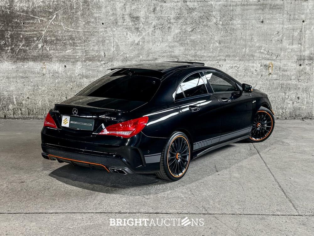 Mercedes-Benz CLA45 4Matic OrangeArt Edition CLA-klasse 360pk 2015, NL-Kenteken