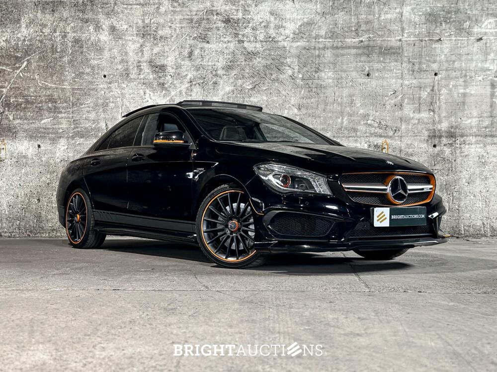 Mercedes-Benz CLA45 4Matic OrangeArt Edition CLA-klasse 360pk 2015, NL-Kenteken