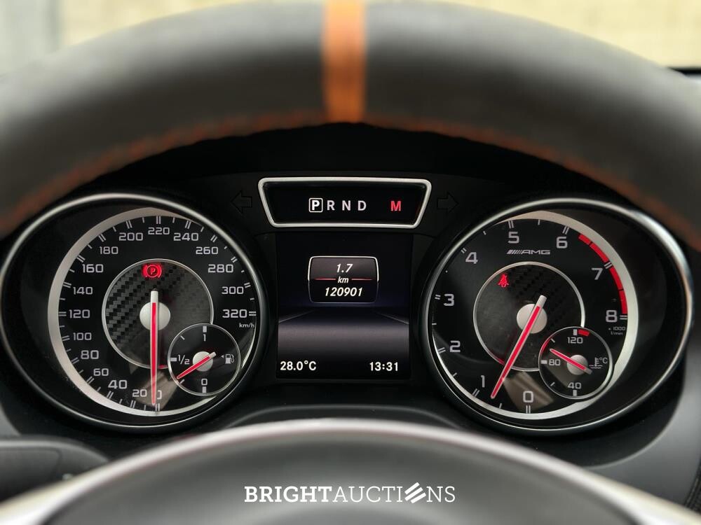 Mercedes-Benz CLA45 4Matic OrangeArt Edition CLA-klasse 360pk 2015, NL-Kenteken