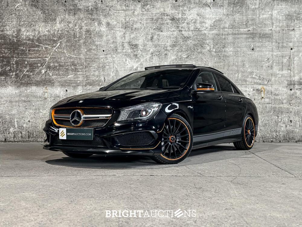 Mercedes-Benz CLA45 4Matic OrangeArt Edition CLA-klasse 360pk 2015, NL-Kenteken