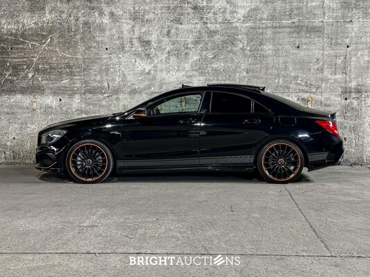 Mercedes-Benz CLA45 4Matic OrangeArt Edition CLA-klasse 360pk 2015, NL-Kenteken