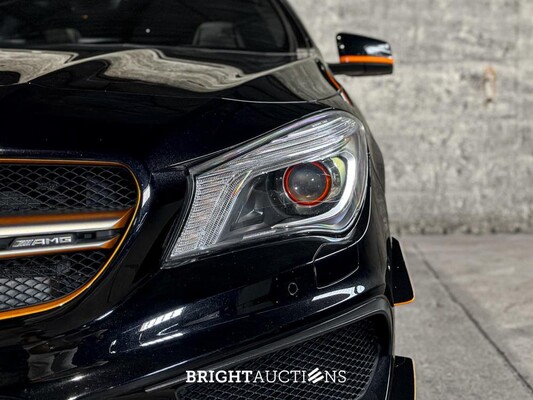 Mercedes-Benz CLA45 4Matic OrangeArt Edition CLA-klasse 360pk 2015, NL-Kenteken