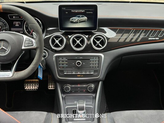 Mercedes-Benz CLA45 4Matic OrangeArt Edition CLA-klasse 360pk 2015, NL-Kenteken