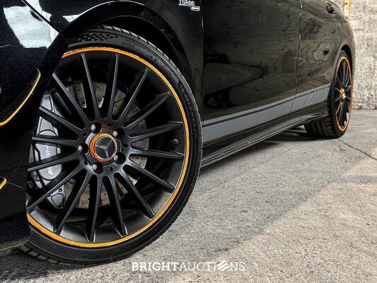 Mercedes-Benz CLA45 4Matic OrangeArt Edition CLA-klasse 360pk 2015, NL-Kenteken