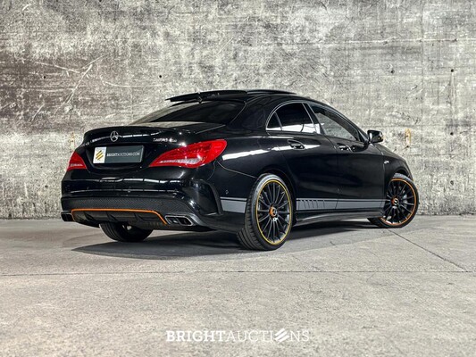Mercedes-Benz CLA45 4Matic OrangeArt Edition CLA-klasse 360pk 2015, NL-Kenteken