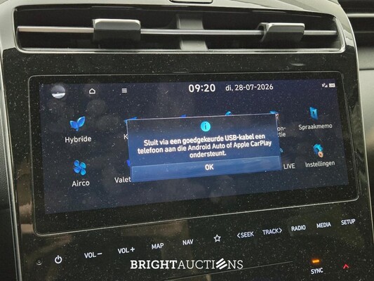 Hyundai Tucson HEV 1.6 T-GDi 239pk 2022 (Origineel-NL), R-839-KP