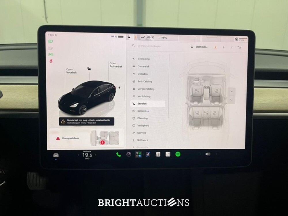 Tesla Model 3 Standard RWD Plus AMD Ryzen 60 kWh 238pk 2023 (Origineel-NL), S-631-SL