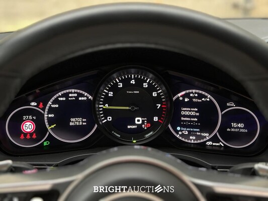 Porsche Cayenne E-Hybrid Platinum Edition 3.0 V6 462pk 2023 (Origineel-NL), NL-kenteken -Sport-Chrono-