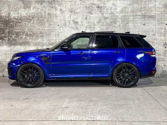 Land Rover Range Rover Sport SVR 5.0 V8 Supercharged 551pk 2017, NL-kenteken