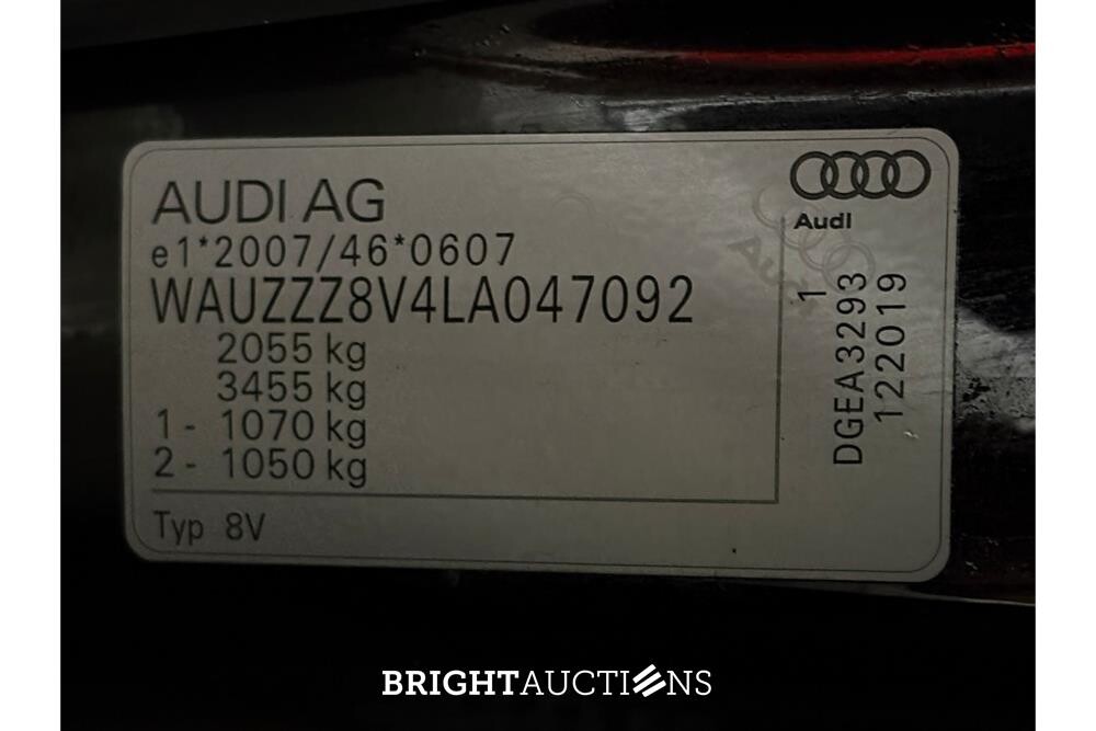 Audi A3 Sportback 40 e-tron Advance Sport 258pk 2020 (Origineel-NL), H-535-TH