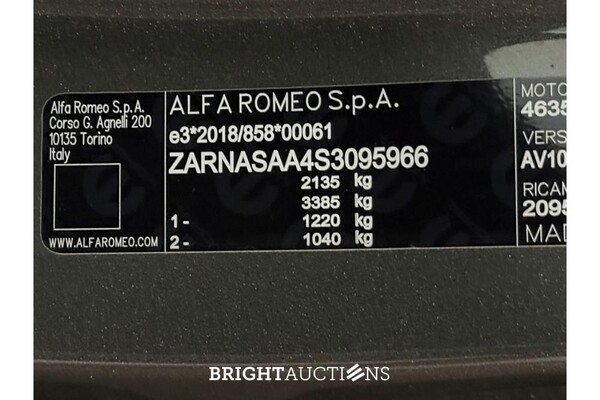 Alfa Romeo Tonale 1.5T Hybrid Sprint 1.5 178pk 2025 (Origineel-NL), HKF-71-B