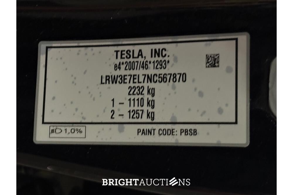 Tesla Model 3 Performance AWD 75 kWh 2022 (Origineel-NL), P-953-TV
