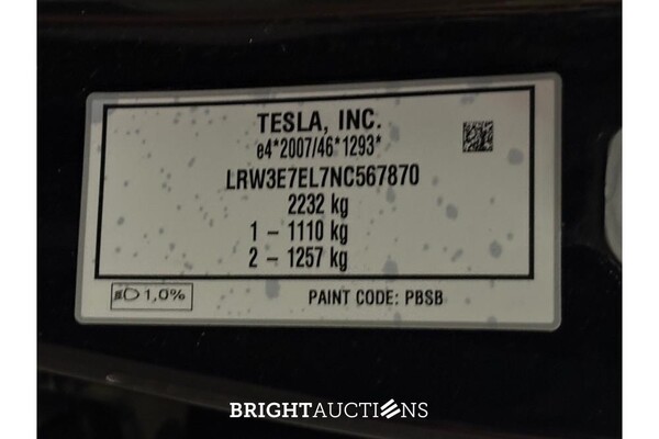 Tesla Model 3 Performance AWD 75 kWh 2022 (Origineel-NL), P-953-TV