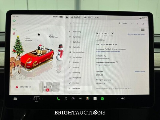 Tesla Model Y Long Range RWD 75 kWh 351pk 2024 (Origineel-NL), GND-55-H