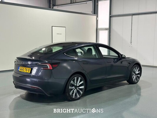 Tesla Model 3 RWD 60 kWh 283pk 2024 (Origineel-NL), GGG-76-B