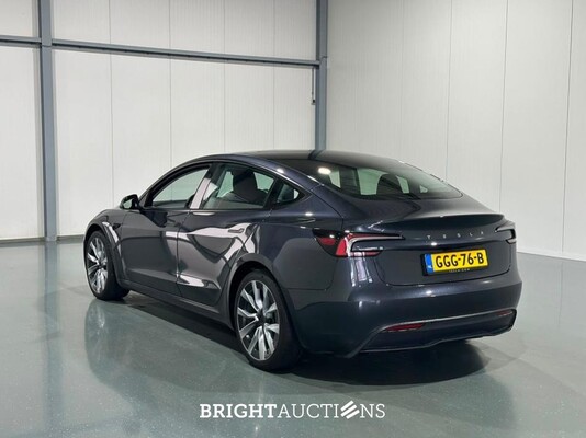 Tesla Model 3 RWD 60 kWh 283pk 2024 (Origineel-NL), GGG-76-B