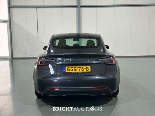 Tesla Model 3 RWD 60 kWh 283pk 2024 (Origineel-NL), GGG-76-B