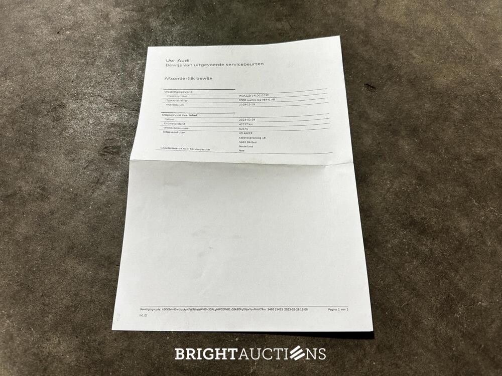 2019 Audi RSQ8 4.0 V8 TFSI Quattro 600 pk, H-696-SG
