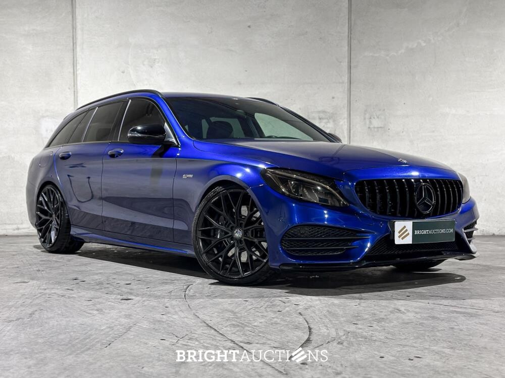 Mercedes-Benz C43 AMG 4MATIC 3,0 V6 367 pk C-Klasse stationwagen, bouwjaar 2017, K-010-VB