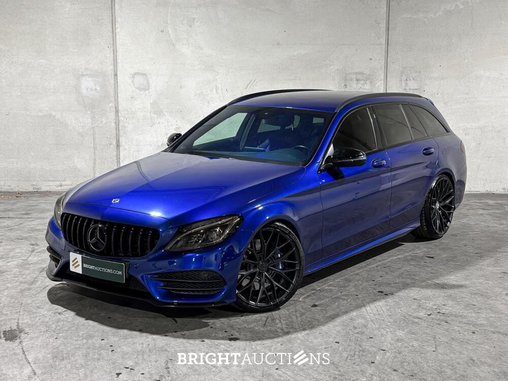 Mercedes-Benz C43 AMG 4MATIC 3,0 V6 367 pk C-Klasse stationwagen, bouwjaar 2017, K-010-VB