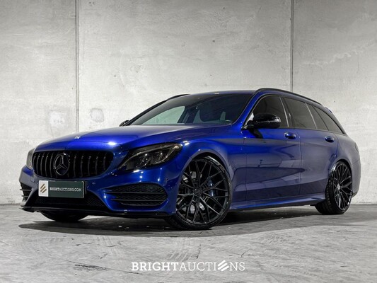 Mercedes-Benz C43 AMG 4MATIC 3,0 V6 367 pk C-Klasse stationwagen, bouwjaar 2017, K-010-VB