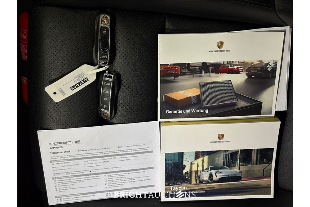 Porsche Taycan 4S 93 kWh 2022, X-274-FS