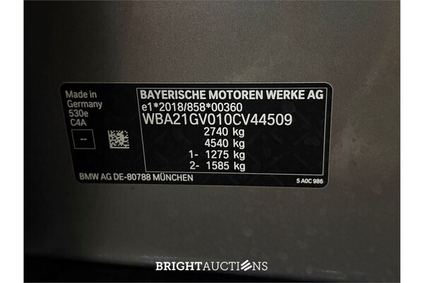 BMW 530e M Sport Edition 374pk 2025 (Origineel-NL) 5-Serie, HSJ-28-J