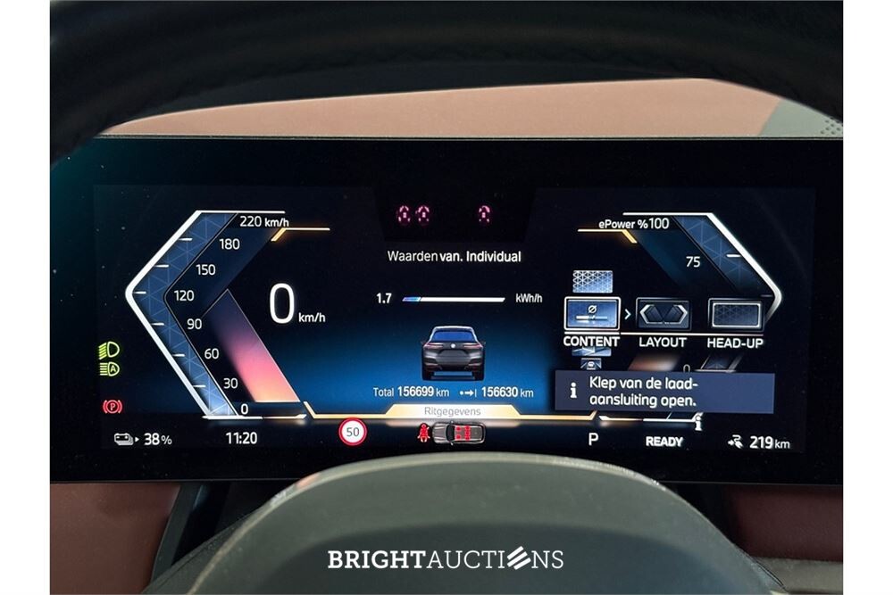 BMW iX xDrive50 High Executive 112 kWh 2022 (Origineel-NL), P-081-KP