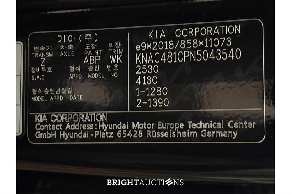 Kia EV6 GT-Line 77 AWD 4 kWh 2022 (Origineel-NL), P-013-RL