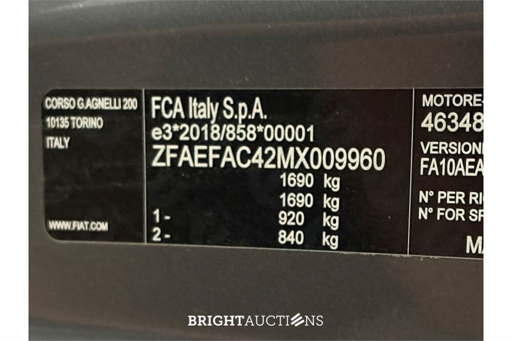 Fiat 500 Icon 42 kWh 2020 (Origineel-NL), K-320-KL