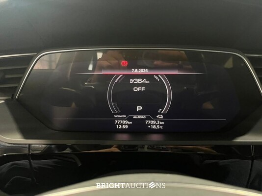 Audi e-tron Sportback 55 Advanced edition Quattro 95 kWh 408pk 2021 (Origineel-NL), L-608-RX
