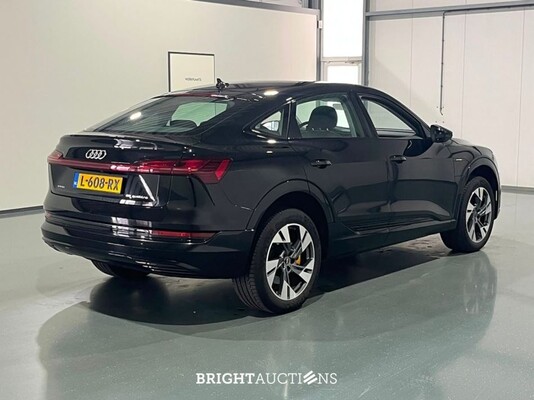 Audi e-tron Sportback 55 Advanced edition Quattro 95 kWh 408pk 2021 (Origineel-NL), L-608-RX