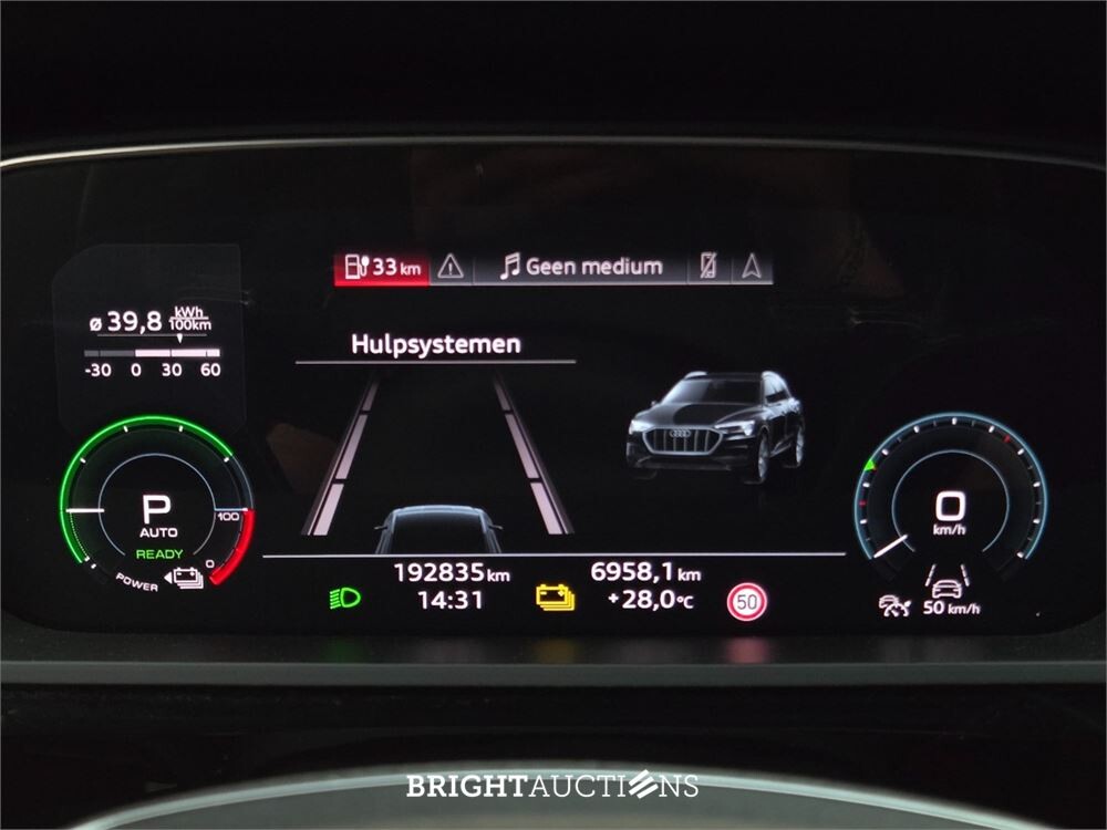 Audi e-tron 50 S edition Quattro 71 kWh 313pk 2020 (Origineel-NL), K-449-FX