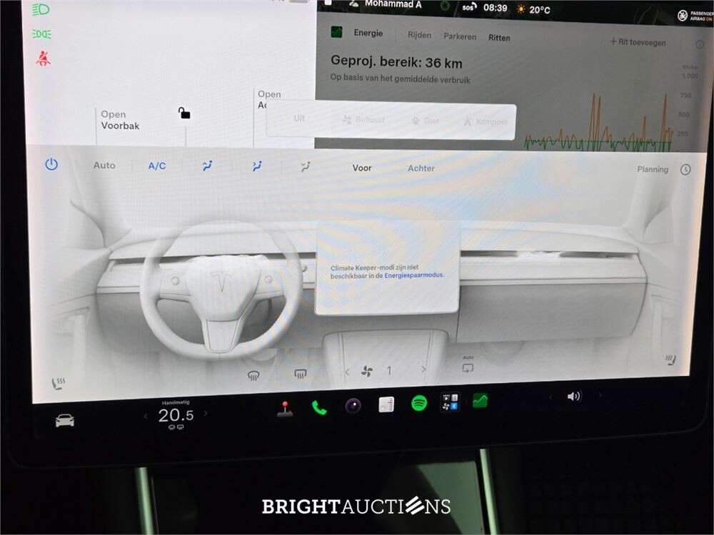 Tesla Model 3 Standard RWD Plus 60 kWh 238pk 2019 (Origineel-NL), G-349-DS